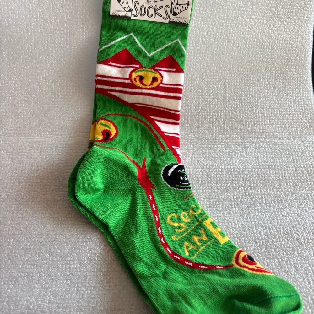 Primitives by Kathy Green Novelty Elf Christmas Socks